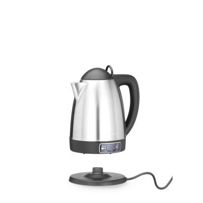Bezdrátová elektrická konvice s teplotní regulací, HENDI, 1,8L, 230V/1800W, 230x165x(H)255mm | 209943